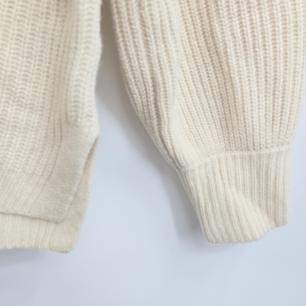 Madewell Sweater Fisherman reSourced Cashmere Ribbed - Picture 3 of 12